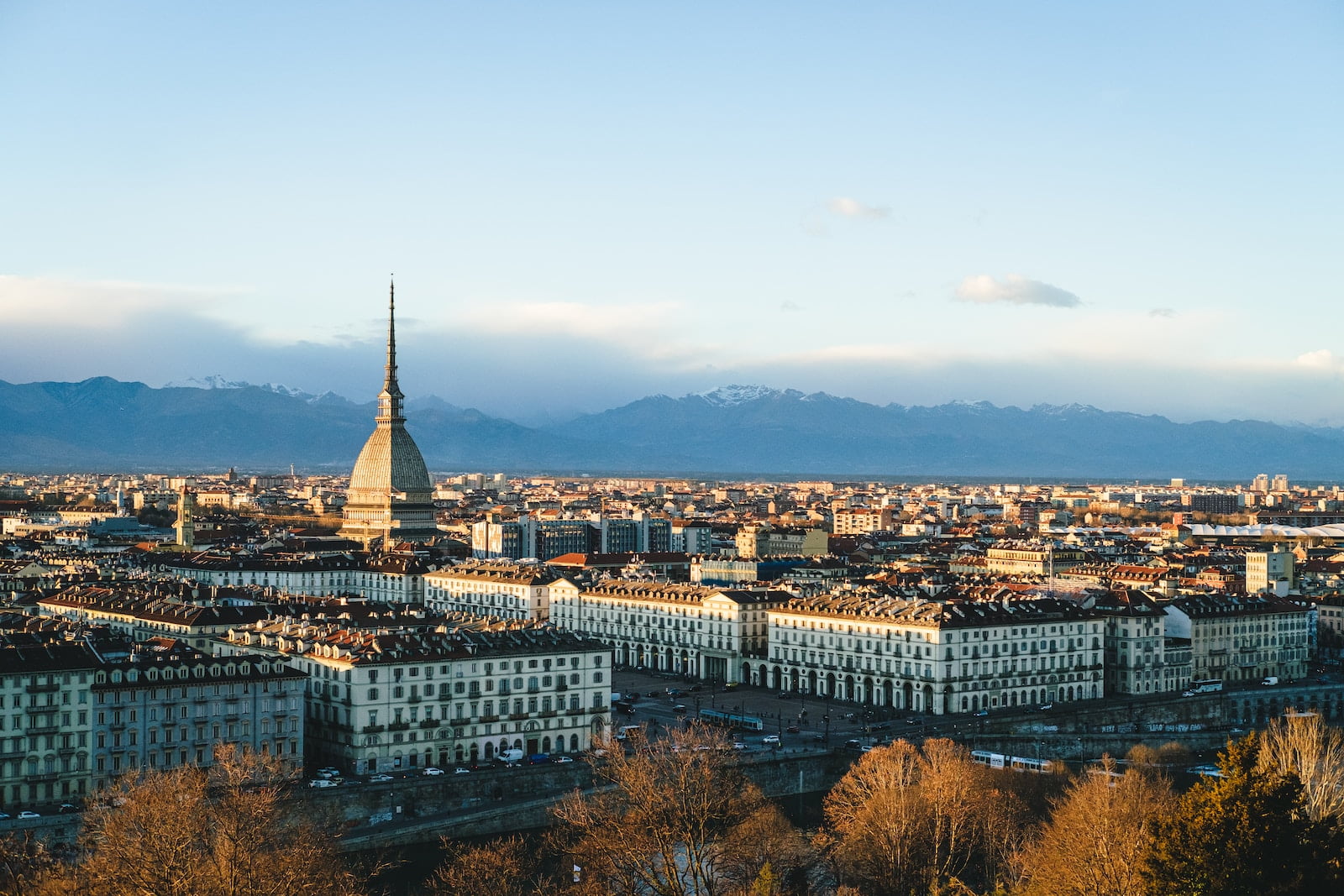 Udsigt over Torino